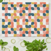 Linge De Cuisine Rétro motif géométrique de Bauhaus (Plié)