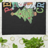 Linge De Cuisine Retro Peds Crew Noël Pédiatrie Infirmière Infirmiè (Plié)