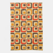 Linge De Cuisine Rétro Squares Pattern (Vertical)