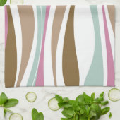 Linge De Cuisine Rétros rayures (Plié)