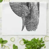 Linge De Cuisine Rétros tatous d'antiquité de tatou de 1800s (Plié)