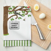 Linge De Cuisine Réunion familiale (Quart Plié)