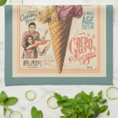 Linge De Cuisine Rêve de glace nostalgique (Plié)