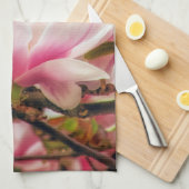 Linge De Cuisine Rêve de magnolia (Quart Plié)