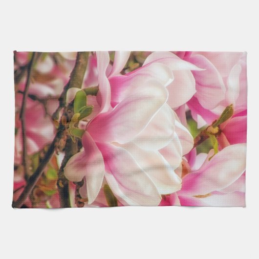 Linge De Cuisine Rêve de magnolia (Horizontal)