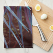 Linge De Cuisine Rêve de Palmier Bleu (Quart Plié)