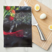 Linge De Cuisine Rêves de fraise (Quart Plié)