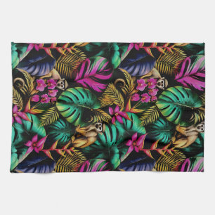 Linge De Cuisine Rêves de jungle de singe motif de surface transpar