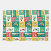 Linge De Cuisine Rêves de menthe à cacahuètes | Motif de vacances (Horizontal)