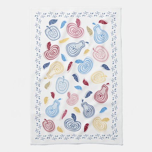 Linge De Cuisine Rêves de verger par Cleolovescolor (Vertical)
