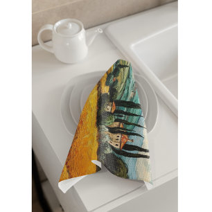 Linge De Cuisine Rêves toscans dorés