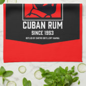 Linge De Cuisine Révolution des buveurs de rhum Libre à Cuba (Plié)