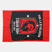 Linge De Cuisine Révolution des buveurs de rhum Libre à Cuba (Horizontal)