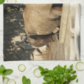 Linge De Cuisine Rhino couché (Plié)