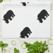 Linge De Cuisine Rhino noir (Plié)