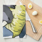 Linge De Cuisine rhinoceros (Quart Plié)