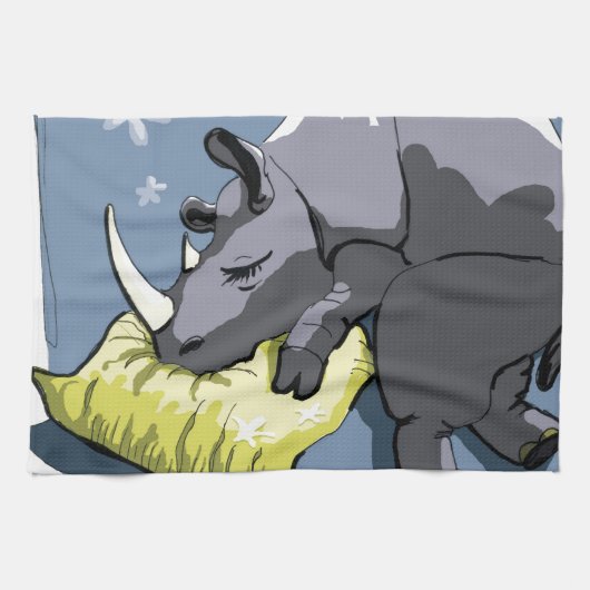 Linge De Cuisine rhinoceros (Horizontal)