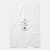 Linge De Cuisine Rhinocéros (Vertical)