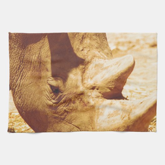 Linge De Cuisine Rhinoceros Love (Horizontal)