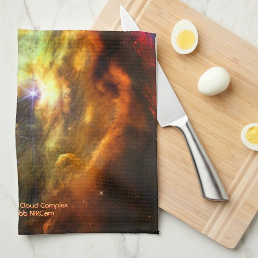 Linge De Cuisine Rho Ophiuchi Cloud Complex - James Webb NIRCam (Quart Plié)