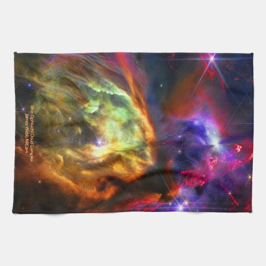 Linge De Cuisine Rho Ophiuchi Cloud Complex - James Webb NIRCam (Horizontal)
