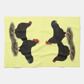 Linge De Cuisine Rhode Island Red Bantams (Horizontal)
