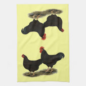 Linge De Cuisine Rhode Island Red Bantams (Vertical)