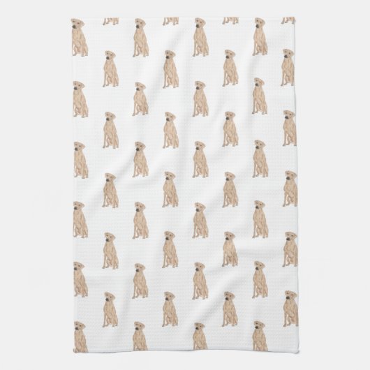 Linge De Cuisine Rhodesian Ridgeback (Vertical)