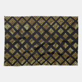 Linge De Cuisine Rhomboïde Or brillant (Horizontal)