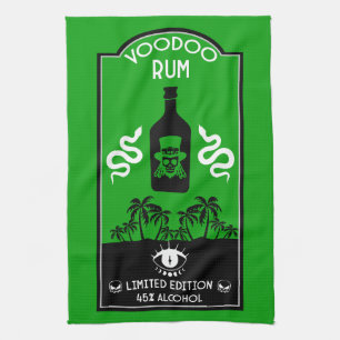 Linge De Cuisine rhum vaudou des Caraïbes