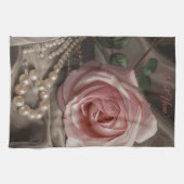 Linge De Cuisine Rideau de douche Silken Rose (Horizontal)