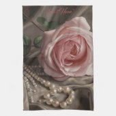Linge De Cuisine Rideau de douche Silken Rose (Vertical)