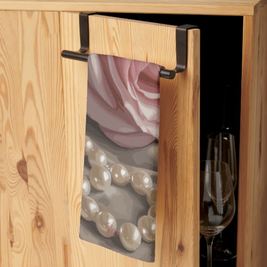 Linge De Cuisine Rideau de douche Silken Rose (Pliage en tiers)
