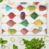 Linge De Cuisine Rideau perlé accrochant en bijoux (Plié)