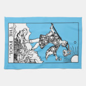Linge De Cuisine Rider Waite Tarot Major Arcana L'idiot (Horizontal)