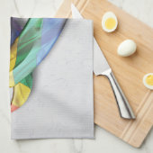 Linge De Cuisine Rings de Rainbow Wedding pour l'Equality (Quart Plié)