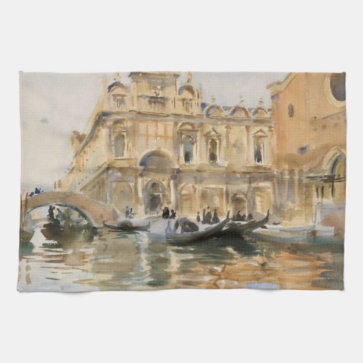 Linge De Cuisine Rio dei Mendicanti, Venise par John Singer Sargent (Horizontal)