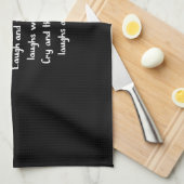 Linge De Cuisine Rire et pleurer (Quart Plié)