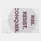 Linge De Cuisine Rise. Resist. Conquer.  (Horizontal)