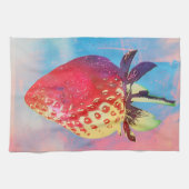Linge De Cuisine Risographe fraise (Horizontal)