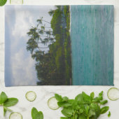 Linge De Cuisine Rivage hawaïen (Plié)