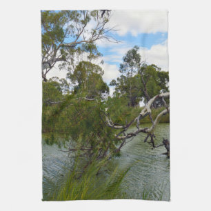 Linge De Cuisine River Murray Australia, Branches d'arbre, Serviett