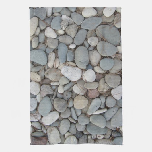 Linge De Cuisine River Stones Automne Motifs (Vertical)