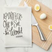 Linge De Cuisine Rivière de lune (Quart Plié)