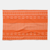 Linge De Cuisine Robe de cuisine moderne orange rustique (Horizontal)