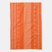 Linge De Cuisine Robe de cuisine moderne orange rustique (Vertical)