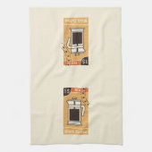 Linge De Cuisine Robe noire (Vertical)