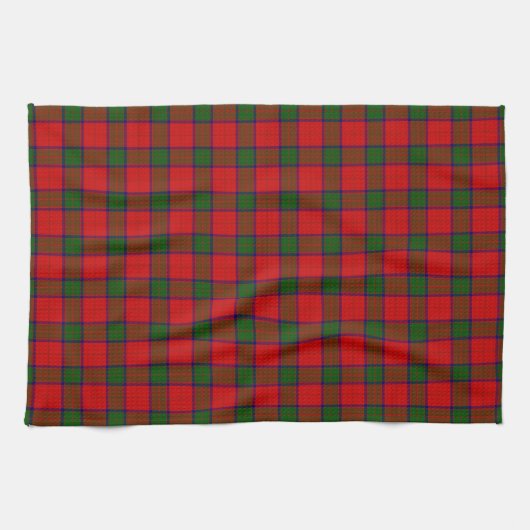 Linge De Cuisine Robertson tartson rouge vert plaid (Horizontal)