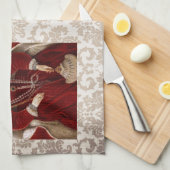 Linge De Cuisine Robes longues rouges d'Elizabeth I (Quart Plié)