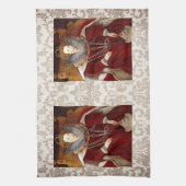 Linge De Cuisine Robes longues rouges d'Elizabeth I (Vertical)